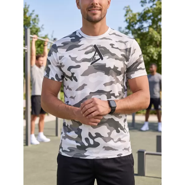  Funktionelles Premium-T-Shirt für Herren ALTISPORT VOJ/ALM038TR01 WEIß 