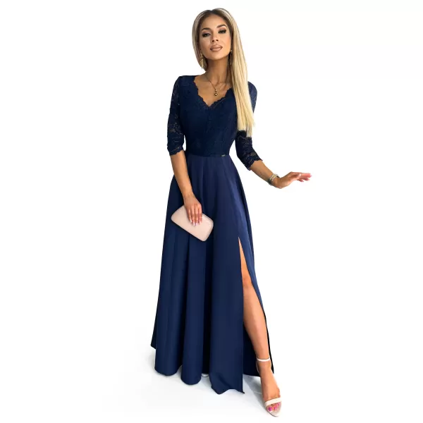  Kleid NUMOCO AMBER 309-6 DUNKELBLAU 