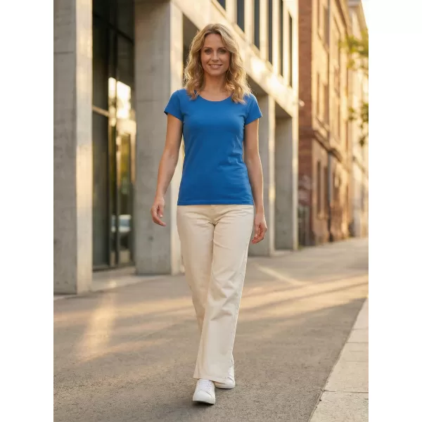  Damen-T-Shirt ALTISPORT NoPrint NP/ALW221 AZURBLAU 