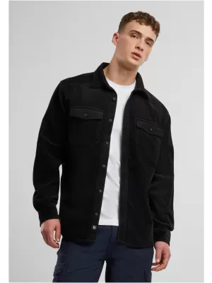 Hemd BRANDIT CORDUROY CLASSIC BD4035 SCHWARZ