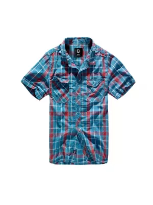 Hemd BRANDIT ROADSTAR BD4012 ROT/BLAU