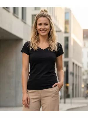 Damen-T-Shirt ALTISPORT NoPrint NP/ALW261 EBENHOLZGRAU