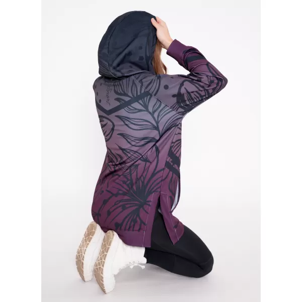  Hochwertiges Funktions-Sweatshirt für Damen ALTISPORT VOJ/ALW045MI03 LILA/SCHWARZ 