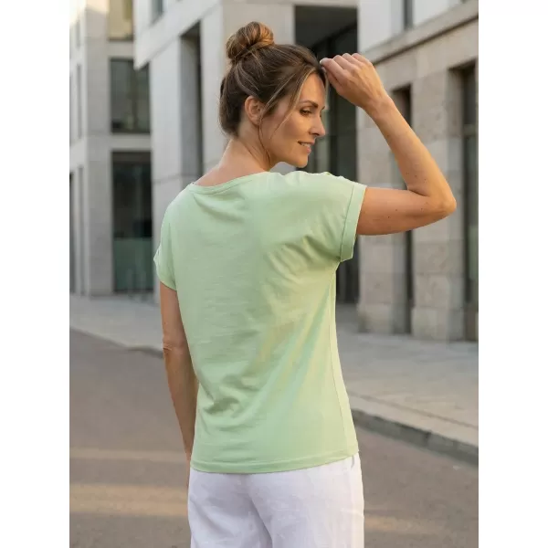  Damen-T-Shirt ALTISPORT NoPrint NP/ALW5008 SANFTES GRÜN 