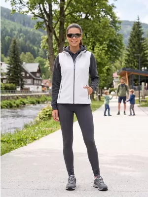 Softshellweste für Damen ALTISPORT NoPrint NP/ALW7211NJ WEISS WEISS