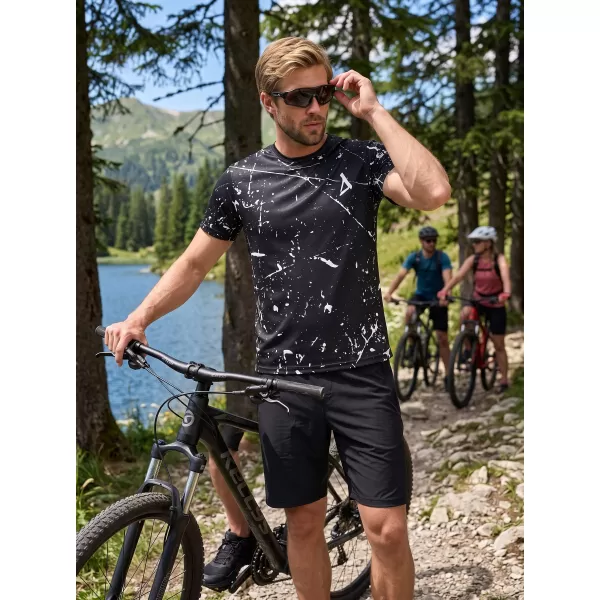  Funktionelles Premium-T-Shirt für Herren ALTISPORT VOJ/ALM034TR01 SCHWARZ 