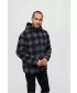 Herren -Sweatshirt BRANDIT BD5023 SCHWARZ/GRAU