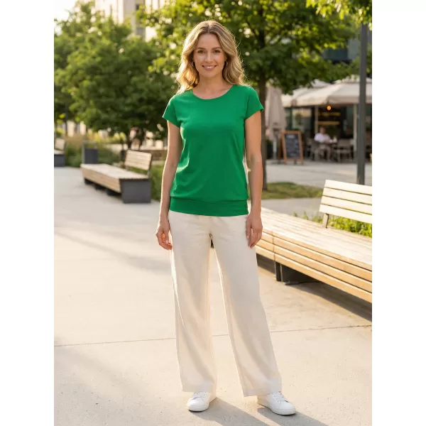  Damen-T-Shirt ALTISPORT NoPrint NP/ALW021 MITTELGRÜN 