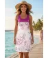 Funktionswestenkleid für Damen ALTISPORT VOJ/ALW008SAT01 BURGUND