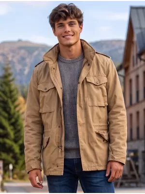 Jacke BRANDIT M-65 FIELD BD3108 KAMEL