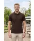 Herren-T-Shirt mit Kragen ALTISPORT NoPrint NP/ALM302 KAFFEE