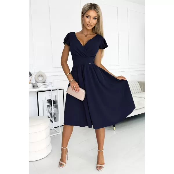  Kleid NUMOCO MATILDE 425-3 BLAU 