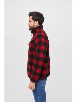 Herren -Sweatshirt BRANDIT BD5022 ROT/SCHWARZ
