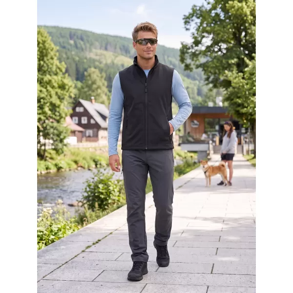  Herren-Softshellweste ALTISPORT NoPrint NP/ALM8211NJ SCHWARZ SCHWARZ 