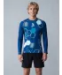 Hochwertiges funktionelles Kompressions-T-Shirt für Herren ALTISPORT VOJ/ALM037TR03 NAVY BLAU