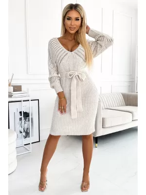 Kleid NUMOCO 507-1 BEIGE