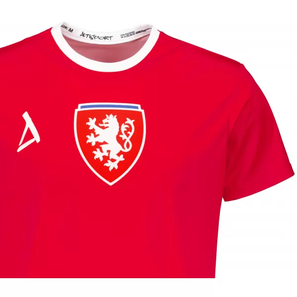  Funktionelles Premium-T-Shirt für Herren ALTISPORT VOJ/ALM040TR01 ROT 