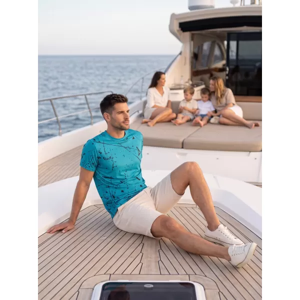  Funktionelles Premium-T-Shirt für Herren ALTISPORT VOJ/ALM034TR01 SMARAGD 