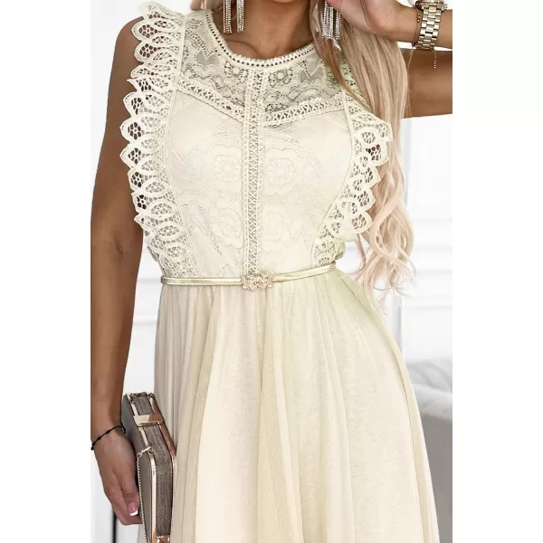  Kleid NUMOCO GRETA 454-3 BEIGE 