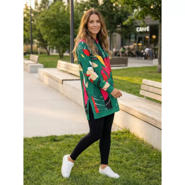  Hochwertiges Funktions-Sweatshirt für Damen ALTISPORT VOJ/ALW042MI03 GRÜN 