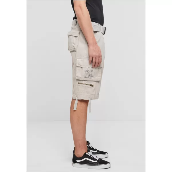 Shorts BRANDIT SAVAGE VINTAGE BD2001 WEIß 