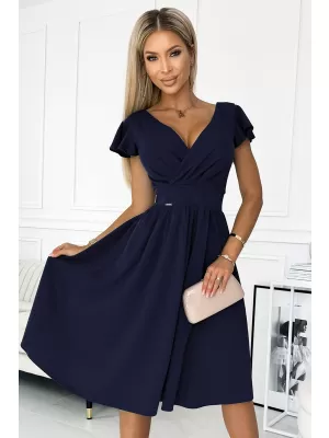 Kleid NUMOCO MATILDE 425-3 BLAU