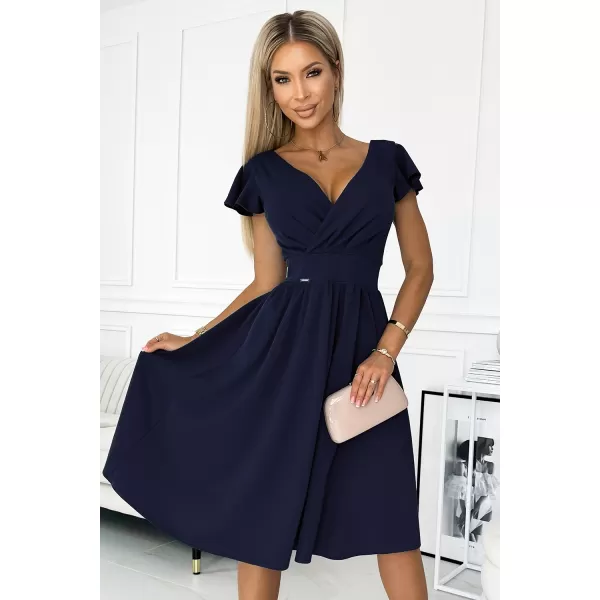  Kleid NUMOCO MATILDE 425-3 BLAU 