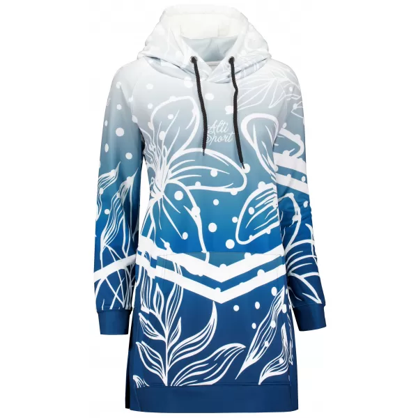  Hochwertiges Funktions-Sweatshirt für Damen ALTISPORT VOJ/ALW045MI03 MARINEBLAU/WEIß 