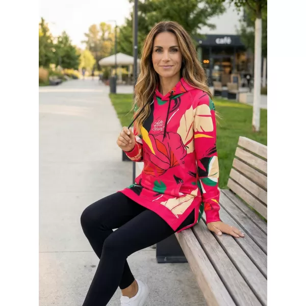  Hochwertiges Funktions-Sweatshirt für Damen ALTISPORT VOJ/ALW042MI03 ROSA 