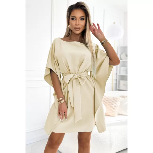  Kleid NUMOCO SOFIA 287-28 BEIGE 