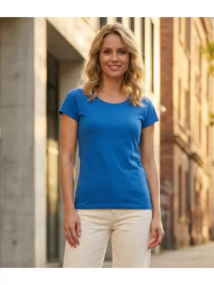 Damen-T-Shirt ALTISPORT NoPrint NP/ALW221 AZURBLAU