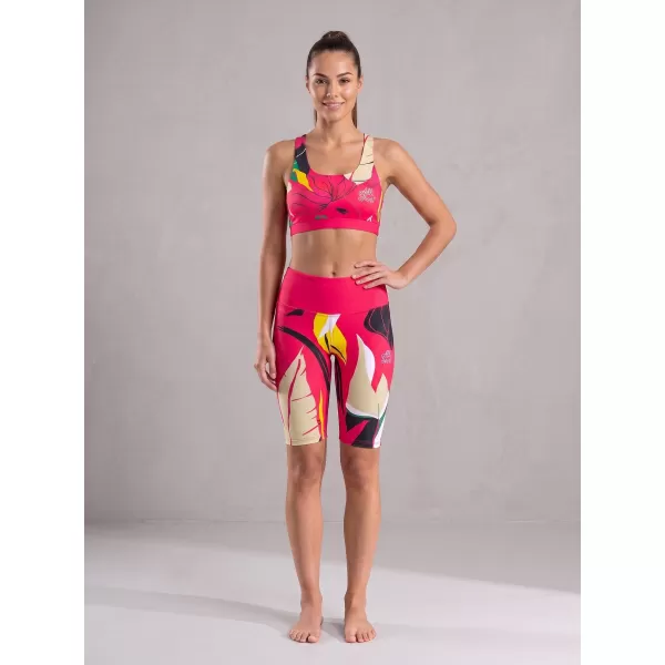  Hochwertige Damen-Funktionsleggings oberhalb des Knies ALTISPORT VOJ/ALW042LEG02 ROSA 