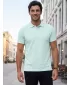 Herren-T-Shirt mit Kragen ALTISPORT NoPrint NP/ALM302 FROST