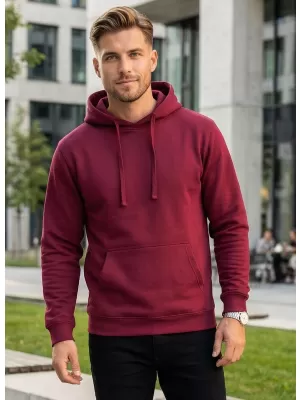 Herren-Sweatshirt ALTISPORT NoPrint NP/ALM679NJ WEIN