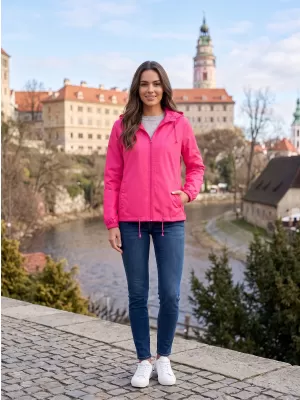 Damenjacke ALTISPORT NoPrint NP/ALW1311NJ LEUCHTEND ROSA