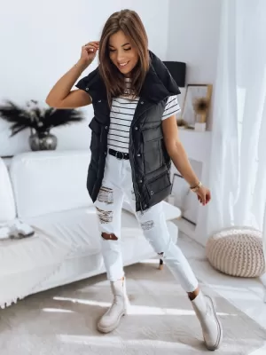 Weste DSTREET OMALIS TY3286 SCHWARZ