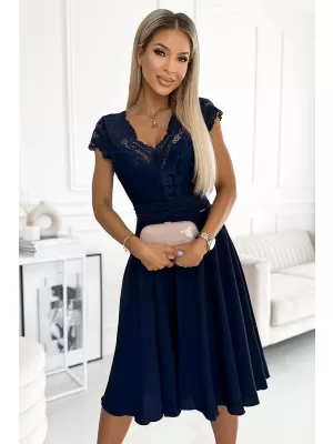 Kleid NUMOCO LINDA 381-4 BLAU