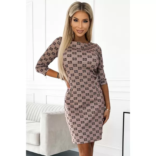 Kleid NUMOCO MARY 420-3 BEIGE 