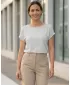 Damen-T-Shirt ALTISPORT NoPrint NP/ALW5008 SANFTES GRAU