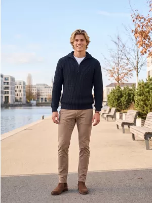 Herren -Sweatshirt BRANDIT MARINE TROYER BD5019 MARINE