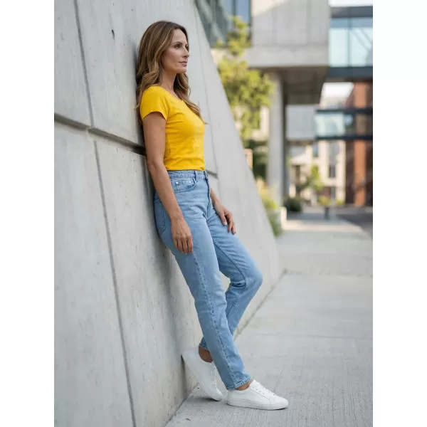  Damen-T-Shirt ALTISPORT NoPrint NP/ALW221 GELB 