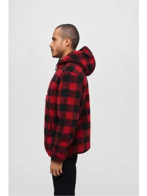 Herren -Sweatshirt BRANDIT BD5023 ROT/SCHWARZ