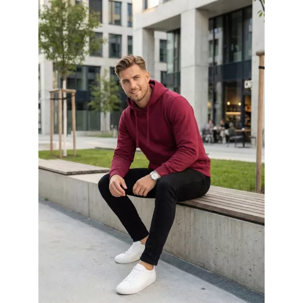  Herren-Sweatshirt ALTISPORT NoPrint NP/ALM679NJ WEIN 
