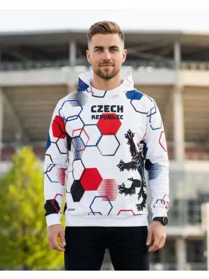 Hochwertiges Herren-Funktionssweatshirt ALTISPORT VOJ/ALM036MI01 HEXA WHITE