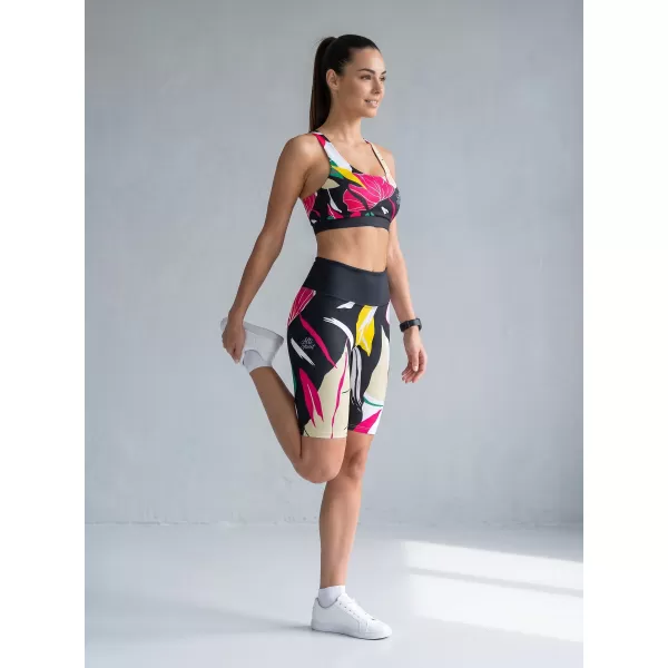 Hochwertige Damen-Funktionsleggings oberhalb des Knies ALTISPORT VOJ/ALW042LEG02 SCHWARZ 