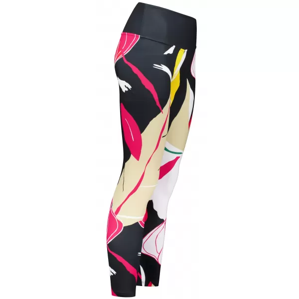  Lange Premium-Funktionsleggings für Damen ALTISPORT VOJ/ALW042LEG01 SCHWARZ 