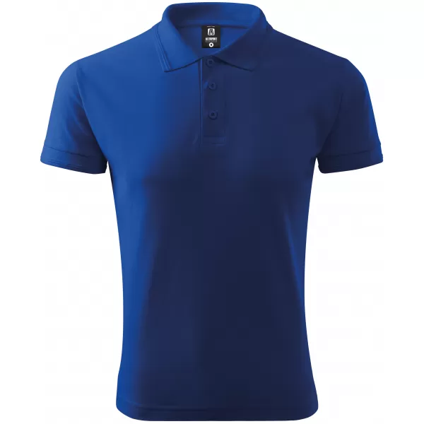  Herren-T-Shirt mit Kragen ALTISPORT NoPrint NP/ALM302 KÖNIGSBLAU 