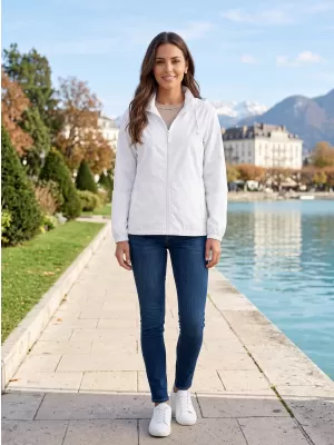 Damenjacke ALTISPORT NoPrint NP/ALW1311NJ WEIß