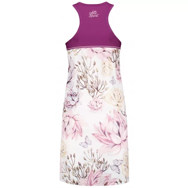  Funktionswestenkleid für Damen ALTISPORT VOJ/ALW008SAT01 BURGUND 