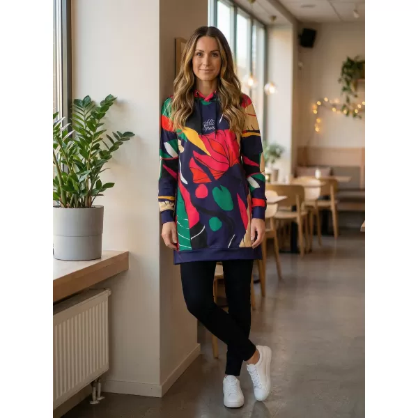  Hochwertiges Funktions-Sweatshirt für Damen ALTISPORT VOJ/ALW042MI03 DUNKELBLAU 